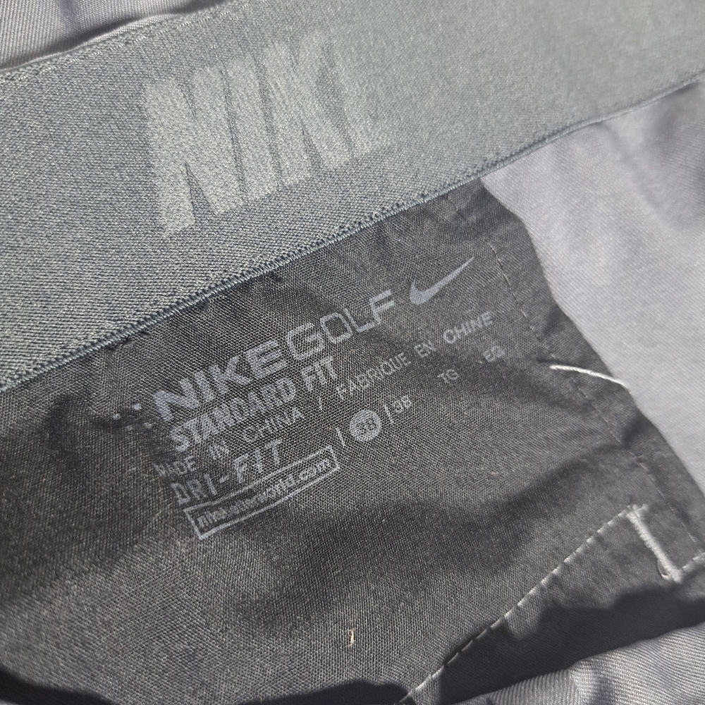 Nike Golf Dri Fit Standard Fit Gray Golf Shorts Mens 38 - Picture 2 of 6